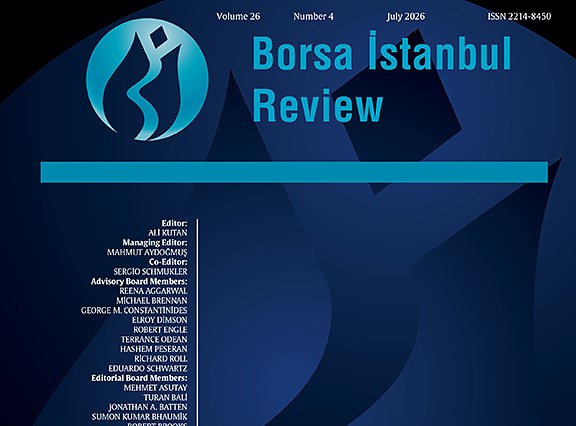 Publication in Borsa Istanbul Review